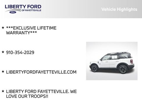 Used 2025 Ford Bronco Sport Outer Banks w/ Outer Banks Tech Package+ AWD/4WD image 5