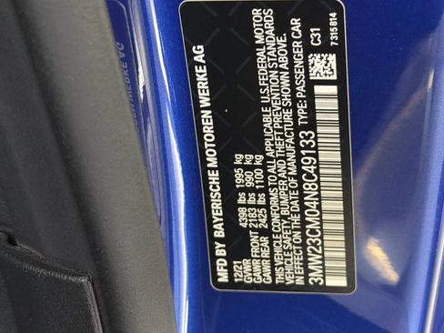 Used 2022 BMW 230i Coupe w/ M Sport Package RWD image 19