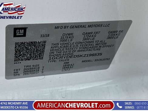 Used 2019 Chevrolet Silverado 1500 LT w/ All-Star Edition AWD/4WD image 39