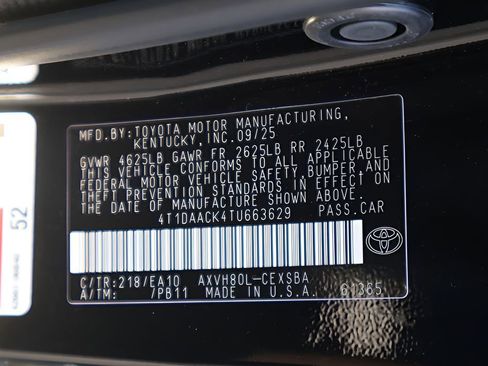 Certified 2026 Toyota Camry SE image 26