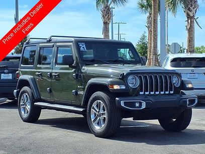 Used 2021 Jeep Wrangler Unlimited Sahara