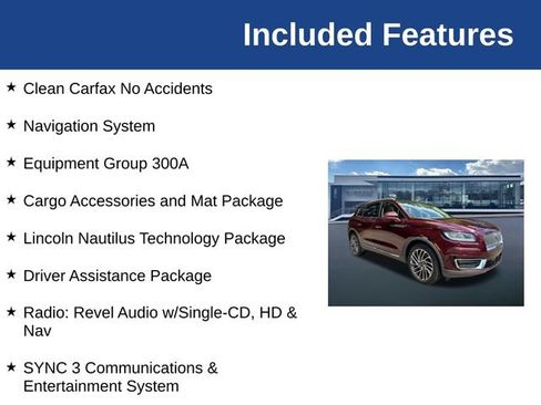 Used 2019 Lincoln Nautilus Reserve AWD/4WD image 5