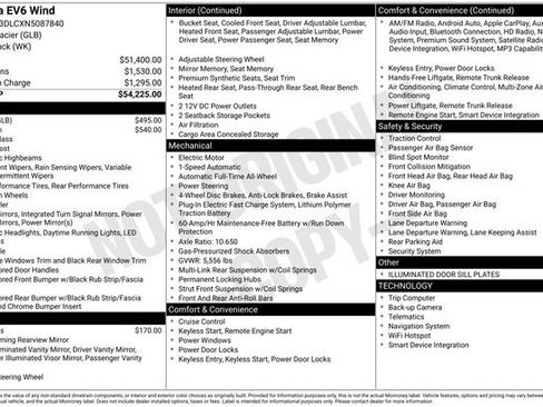 Used 2022 Kia EV6 Wind image 11