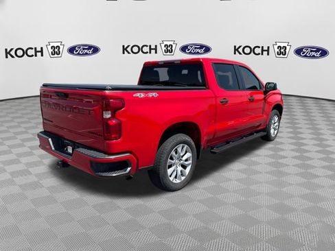 Used 2022 Chevrolet Silverado 1500 Custom w/ LPO, Dark Essentials Package AWD/4WD image 8