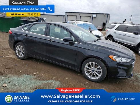 Used 2020 Ford Fusion SE FWD image 5
