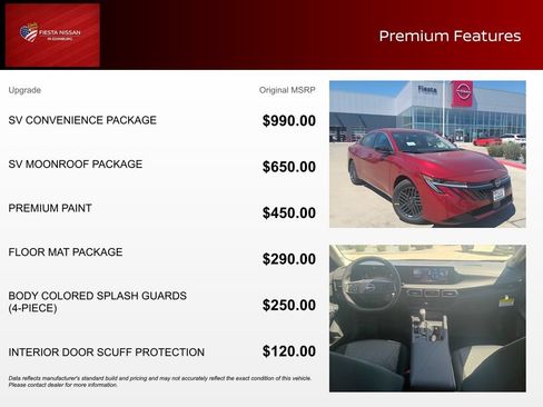 New 2026 Nissan Sentra SV w/ SV Convenience Package FWD image 3