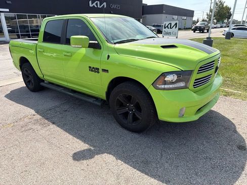 Used 2017 RAM 1500 Sport w/ Sublime Green Sport Package AWD/4WD image 7