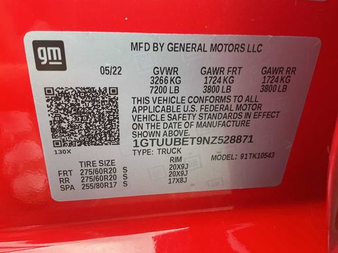 Used 2022 GMC Sierra 1500 SLE AWD/4WD image 18