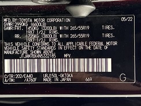 Used 2022 Lexus GX 460 Premium w/ Accessory Package AWD/4WD image 87