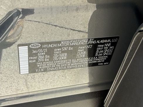 Used 2023 Hyundai Santa Fe SEL w/ Premium Package AWD/4WD image 36