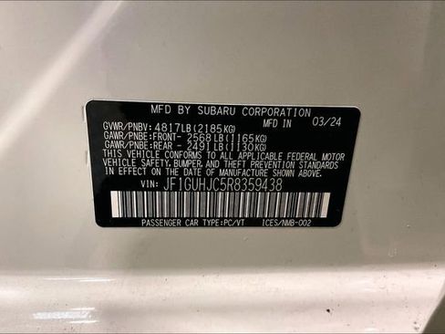 Used 2024 Subaru Impreza RS w/ Popular Package #3 image 35