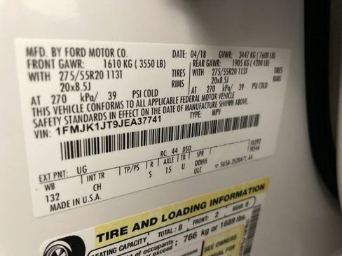 Used 2018 Ford Expedition Max XLT w/ Equipment Group 201A image 26