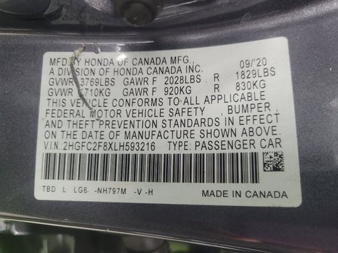 Used 2020 Honda Civic Sport image 33