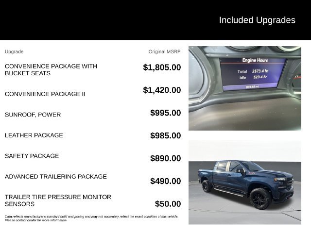 Used 2020 Chevrolet Silverado 1500 LT Trail Boss AWD/4WD image 9