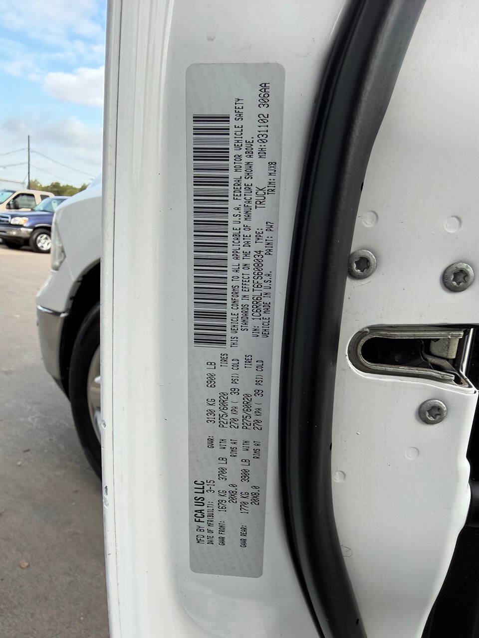 Used 2015 RAM 1500 Lone Star RWD image 16