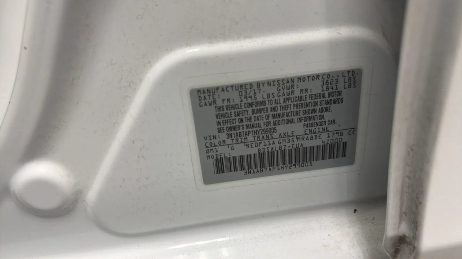 Used 2017 Nissan Sentra S FWD image 22