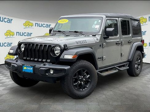 Used 2021 Jeep Wrangler Unlimited Sport AWD/4WD image 3