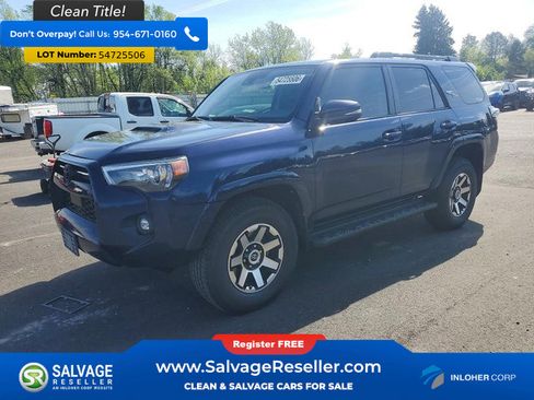 Used 2021 Toyota 4Runner TRD Off-Road Premium AWD/4WD image 1