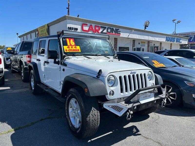 Used 2016 Jeep Wrangler Unlimited Sport w/ Quick Order Package 24S AWD/4WD image 6