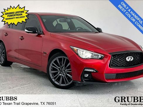 Used 2023 INFINITI Q50 Red Sport 400 image 1