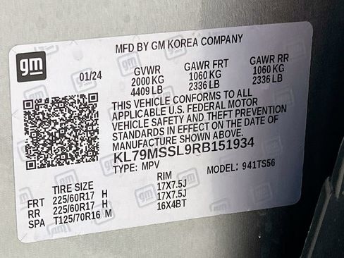 Used 2024 Chevrolet TrailBlazer ACTIV w/ Convenience Package AWD/4WD image 31
