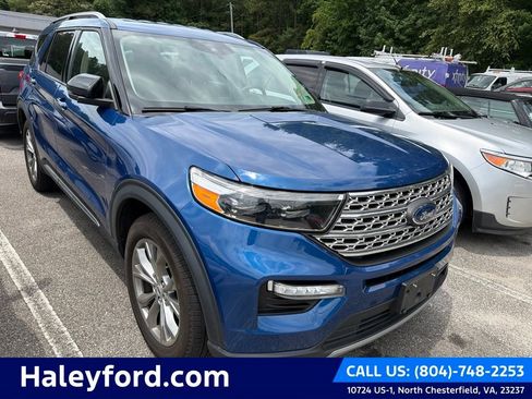 Used 2022 Ford Explorer Limited w/ Equipment Group 301A AWD/4WD image 1