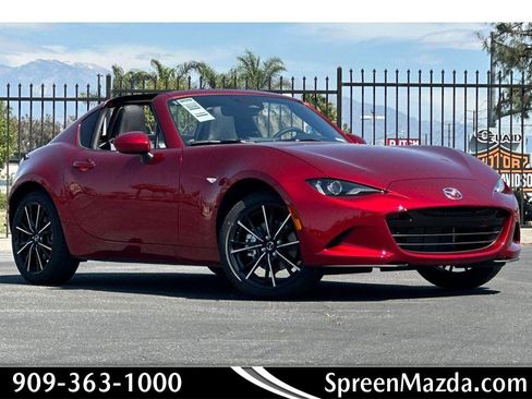 New 2026 MAZDA MX-5 Miata RF Grand Touring w/ Weather Package RWD image 1