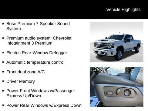 Used 2024 Chevrolet Silverado 3500 High Country w/ Technology Package image 16