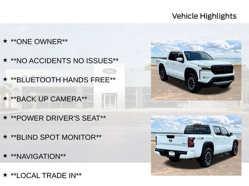 Used 2022 Nissan Frontier Pro-X w/ Technology Package RWD image 6
