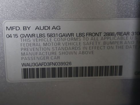 Used 2015 Audi A8 L 3.0T w/ Premium Package image 51