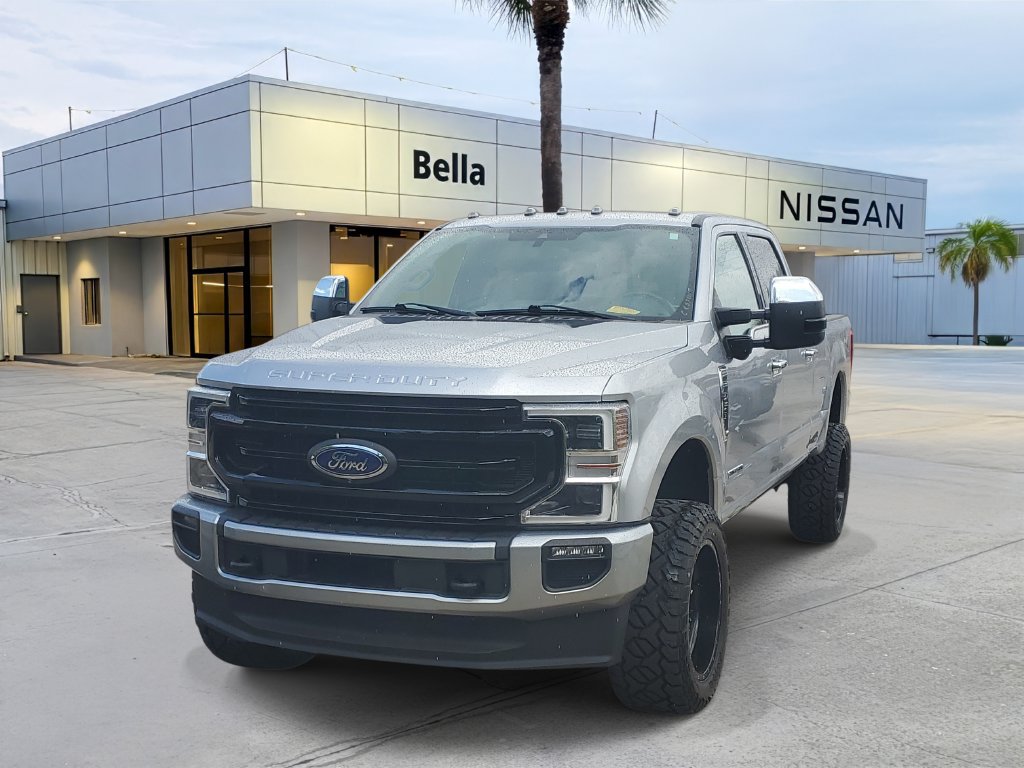 Used 2022 Ford F350 Platinum w/ Snow Plow Prep Package AWD/4WD image 1