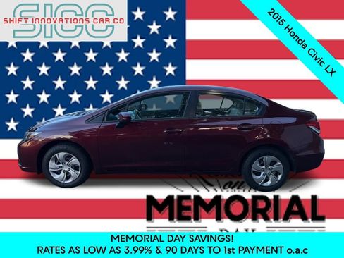 Used 2015 Honda Civic LX image 3