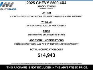 Used 2025 Chevrolet Silverado 2500 LTZ w/ LTZ Premium Package video 2