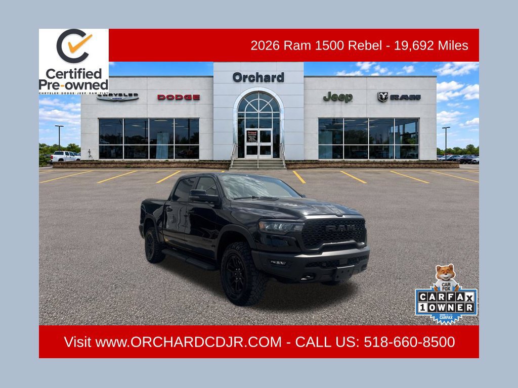 Used 2026 RAM 1500 Rebel w/ Rebel Level 2 Equipment Group AWD/4WD 360° Tour