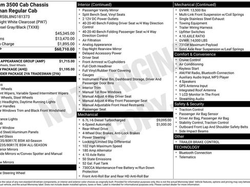 Used 2022 RAM 3500 Tradesman w/ Chrome Appearance Group image 15