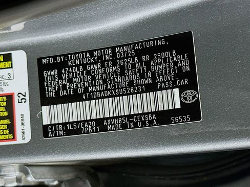 Certified 2025 Toyota Camry SE AWD/4WD image 31