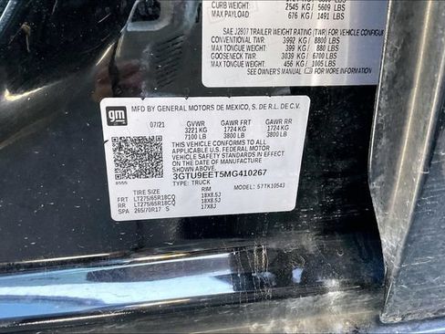Used 2021 GMC Sierra 1500 AT4 AWD/4WD image 3