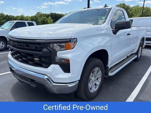 Certified 2025 Chevrolet Silverado 1500 W/T RWD image 3