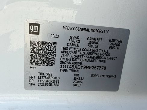 Used 2024 GMC Sierra 2500 Denali Ultimate AWD/4WD image 31