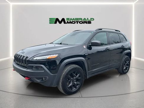 Used 2018 Jeep Cherokee Trailhawk AWD/4WD image 1