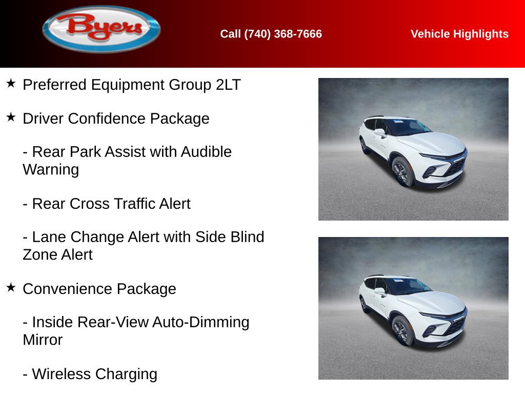 Used 2025 Chevrolet Blazer LT w/ Convenience Package FWD image 12