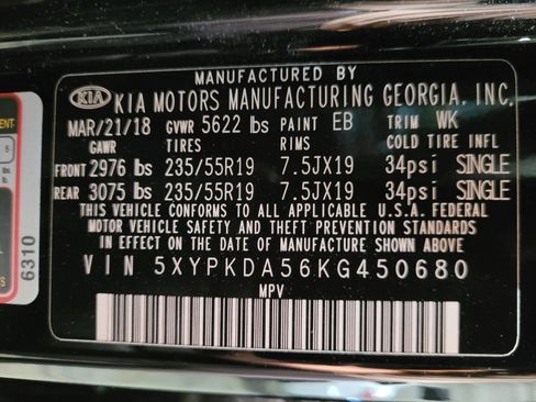Used 2019 Kia Sorento SX AWD/4WD image 33