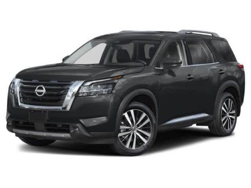 Certified 2025 Nissan Pathfinder Platinum w/ Cargo Package AWD/4WD image 1