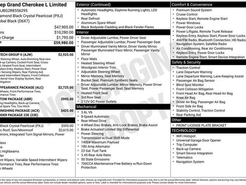 Used 2024 Jeep Grand Cherokee L Limited w/ Luxury Tech Group II RWD image 32
