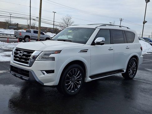 Certified 2024 Nissan Armada Platinum w/ Captain's Chairs Package image 3