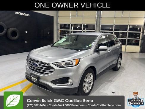 Used 2021 Ford Edge Titanium AWD/4WD image 1
