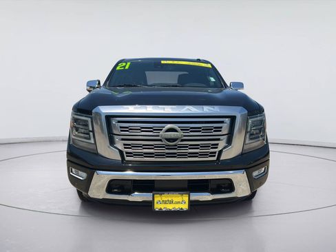 Used 2021 Nissan Titan Platinum Reserve w/ Off Road Protection Package AWD/4WD image 2
