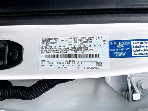 Certified 2022 Ford F150 Platinum w/ Equipment Group 701A High AWD/4WD image 36