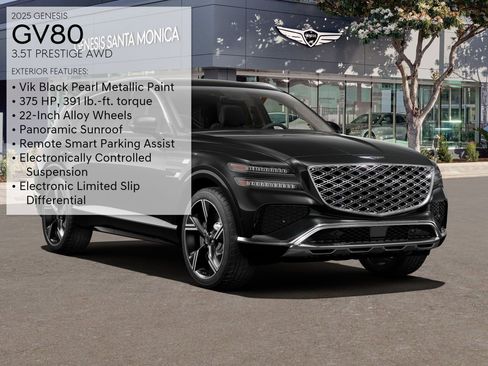 New 2025 Genesis GV80 3.5T Prestige image 3