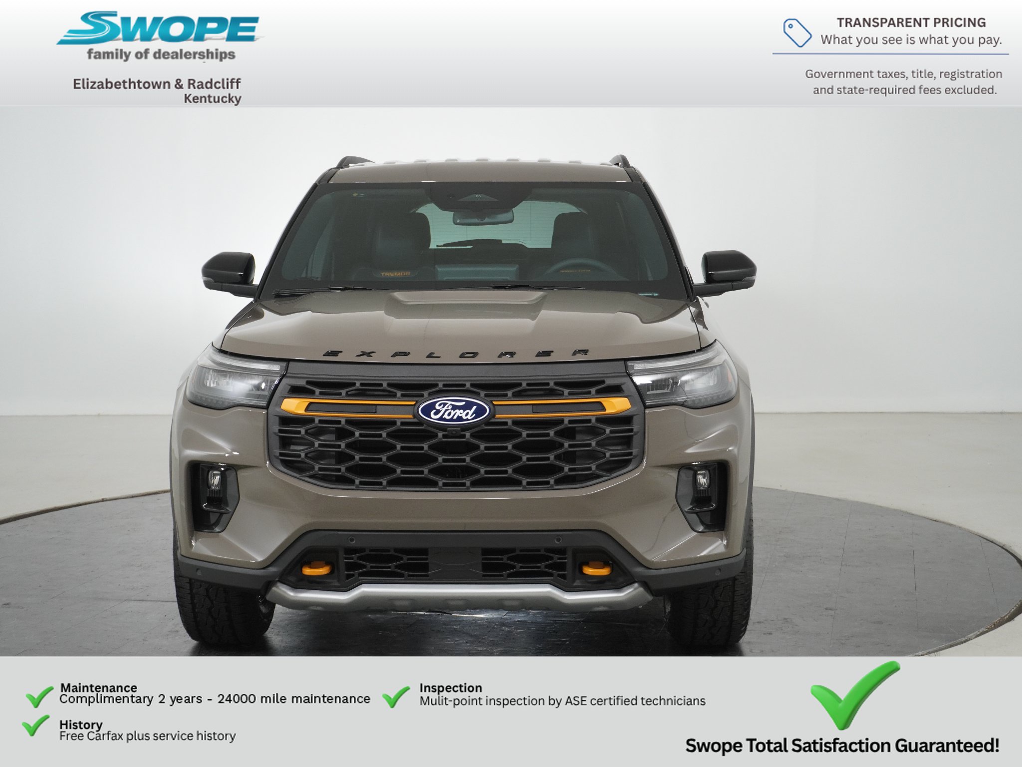 New 2027 Ford Explorer Tremor w/ Tremor Convenience Package AWD/4WD image 8